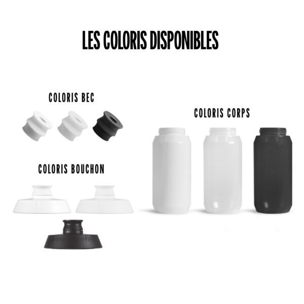 Bouteille biosourc. 750ml