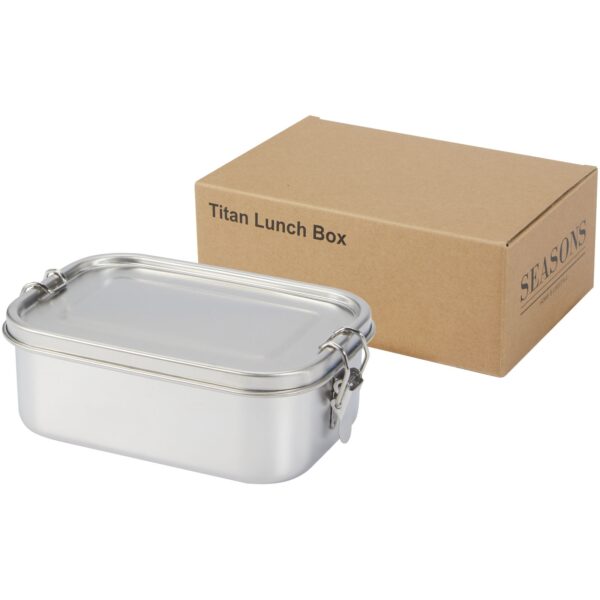 Boîte repas Titan en acier inoxydable recyclé