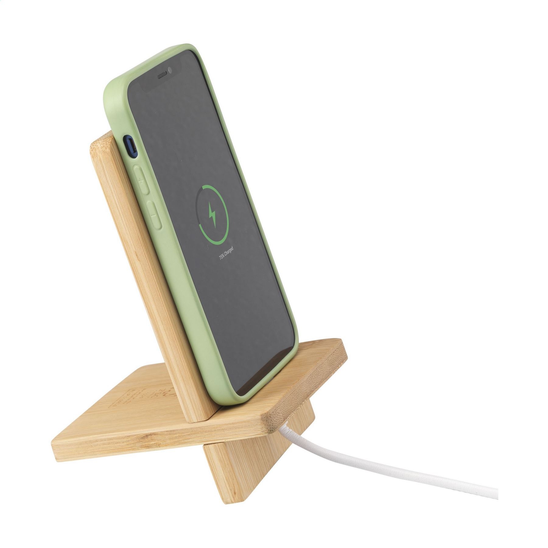 Support tél. portable,Goodies en bambou