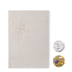 ASIDE - Papier A5 graines de fleurs